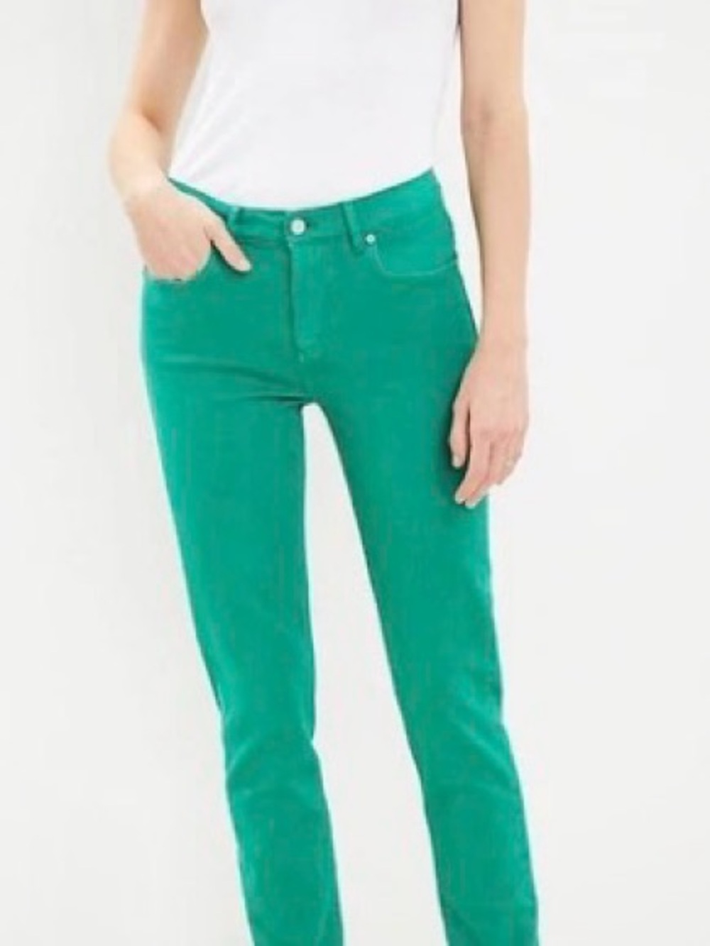 LOFT girlfriend mid rise jeans